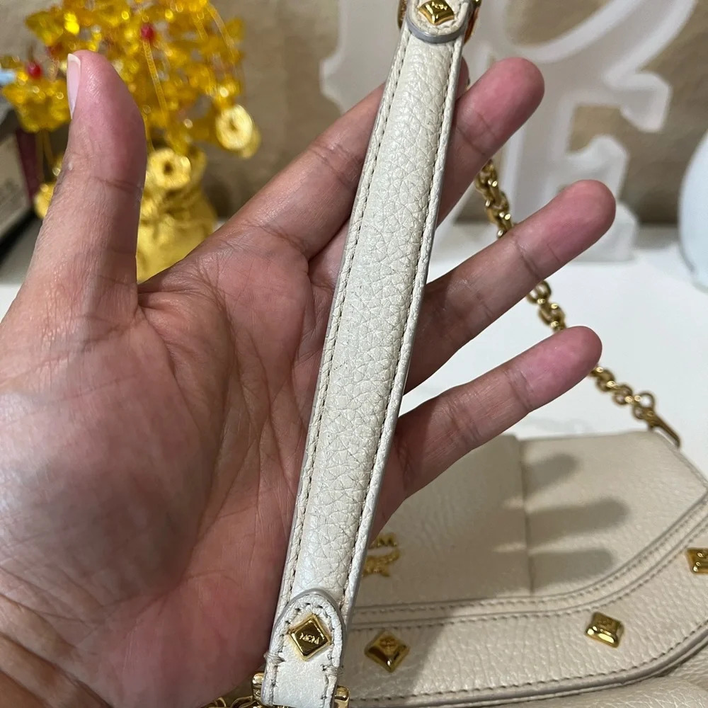 MCM Leather Shoulder Bag - Picture 10 of 16